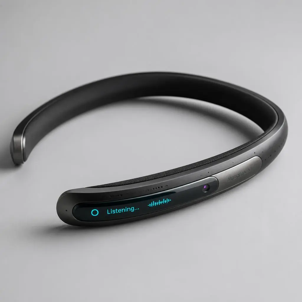 Aurora Halo - Always-On AI Neckband