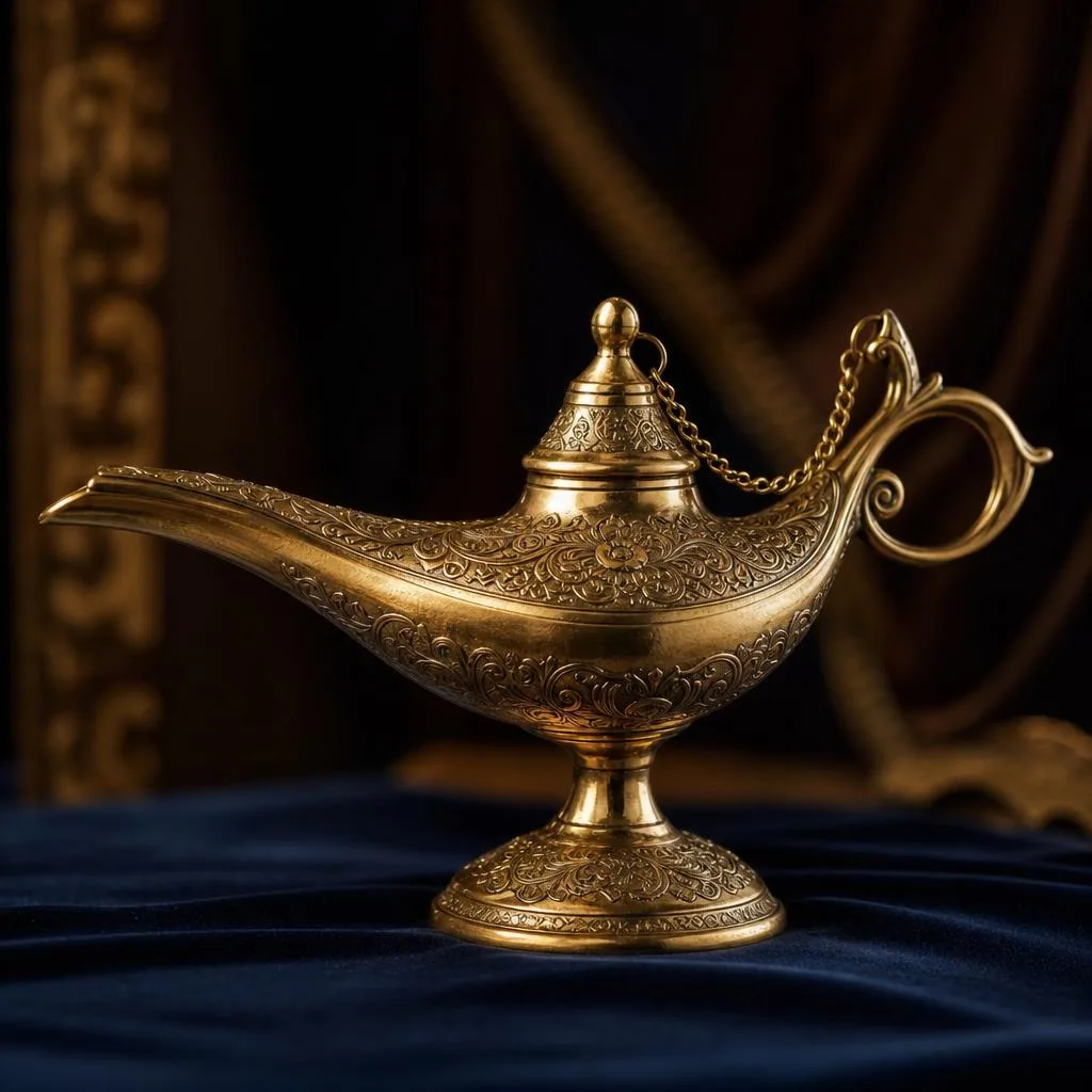 Heritage Genie Lamp - Genie Sold Separately