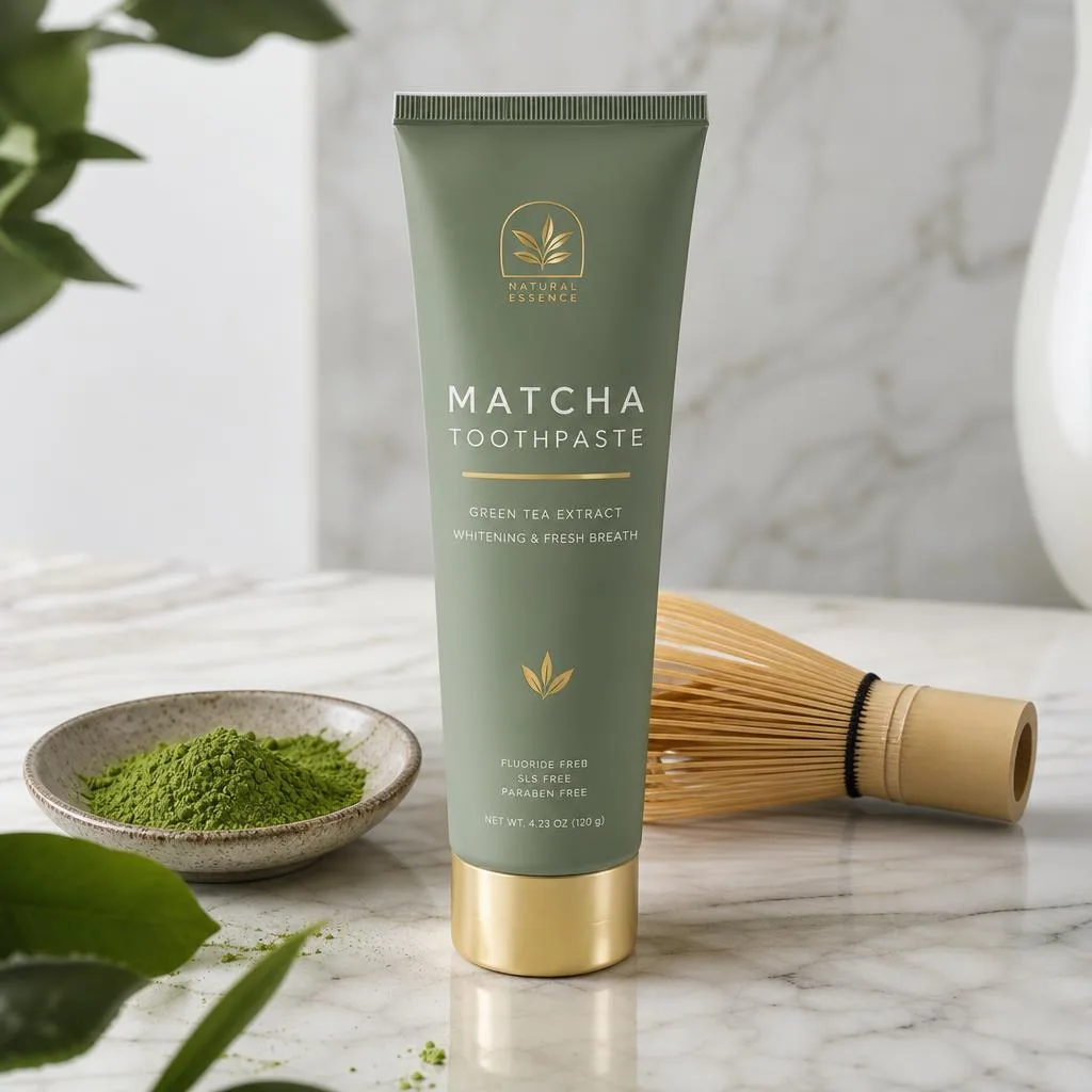 Matcha Toothpaste - Makes it easy to spit out