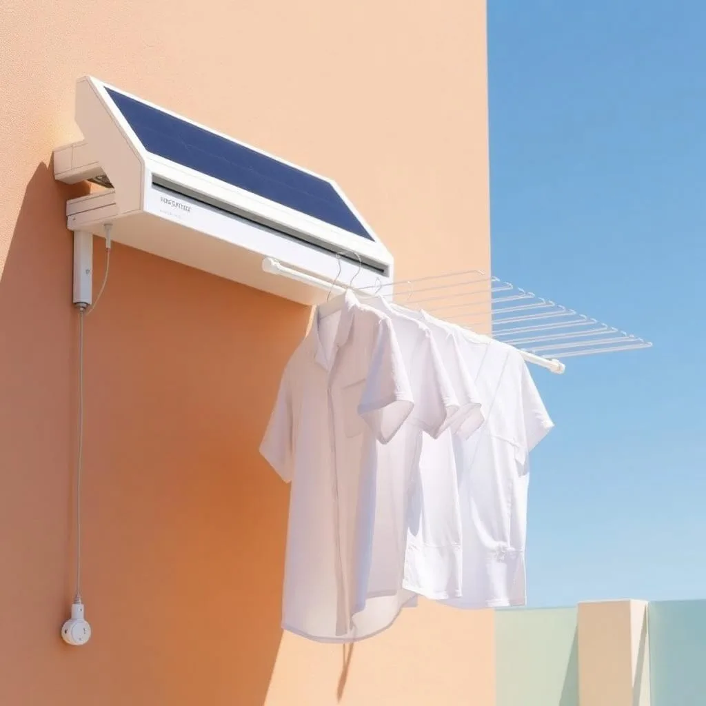 Solar Clothes Dryer - Zero-Emission Drying Line